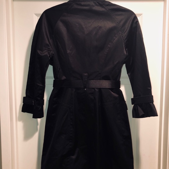 Bebe Black Coat/Jacket Like New - Picture 5 of 7